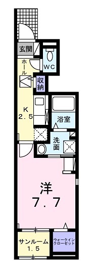 フォンターナガルボ2 間取り