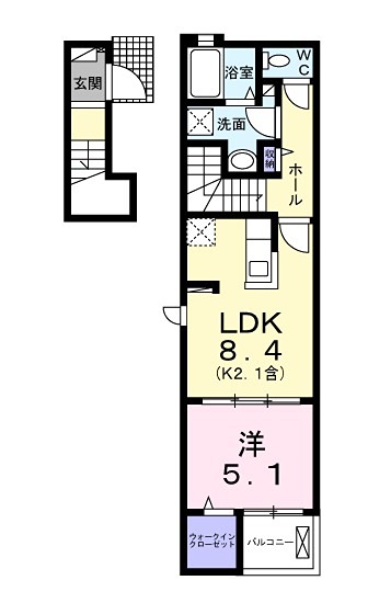 フォンターナガルボ2 間取り
