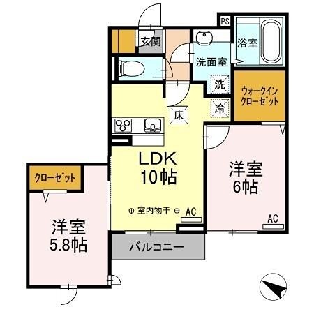 パレスグランディオーサ 間取り