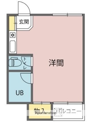 パルコモンクロダ  間取り