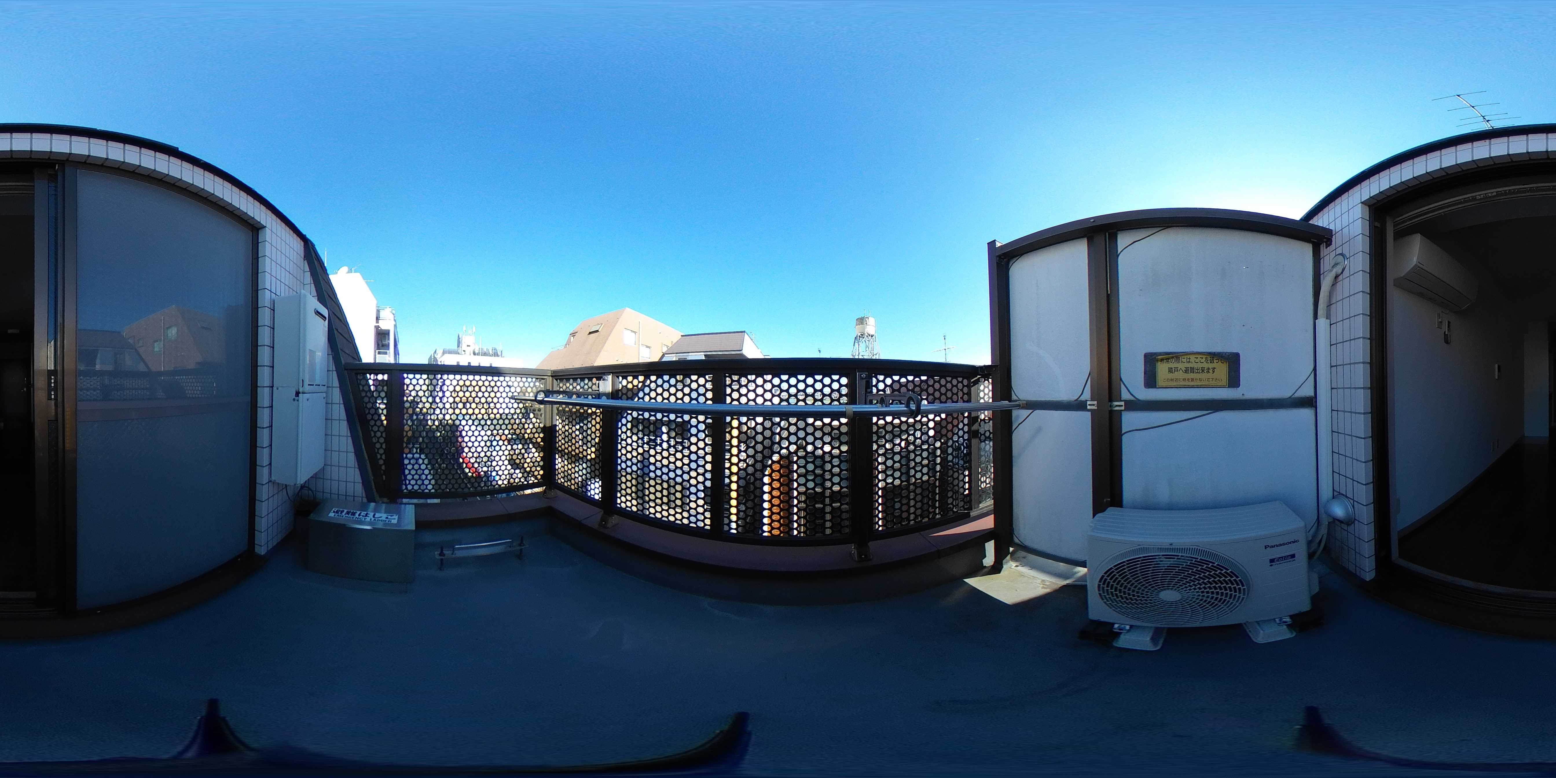 シャンヴェール加園  ベランダ