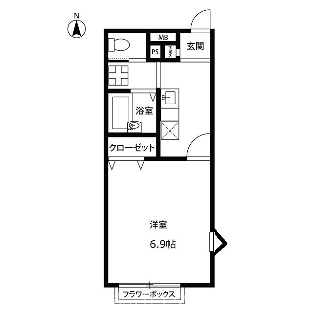 アムールYS  間取り
