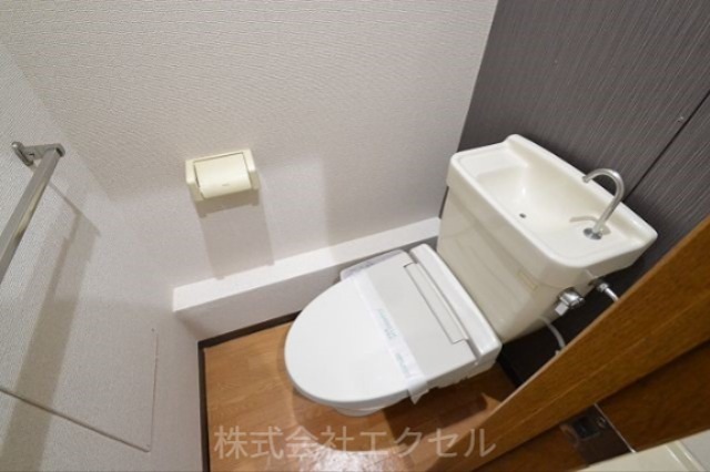 シティハイムシンメイB トイレ