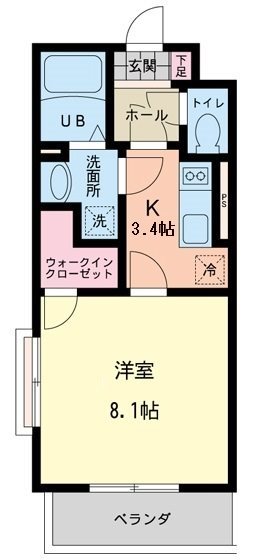 メルシーワン  間取り