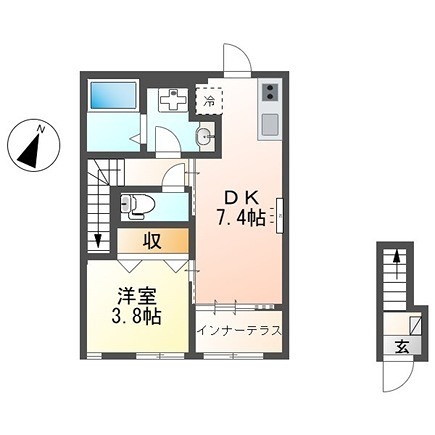 ヴェリテ昭島 間取り
