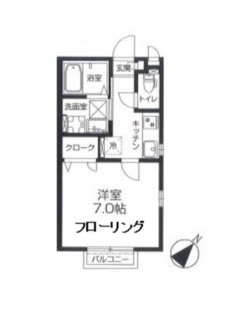 カムフォートフラッツ 間取り