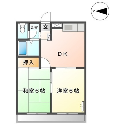 エステートピアＫ3 間取り