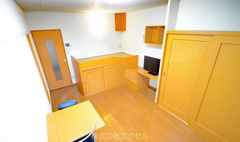 レオパレスカスターノ ベッドルーム