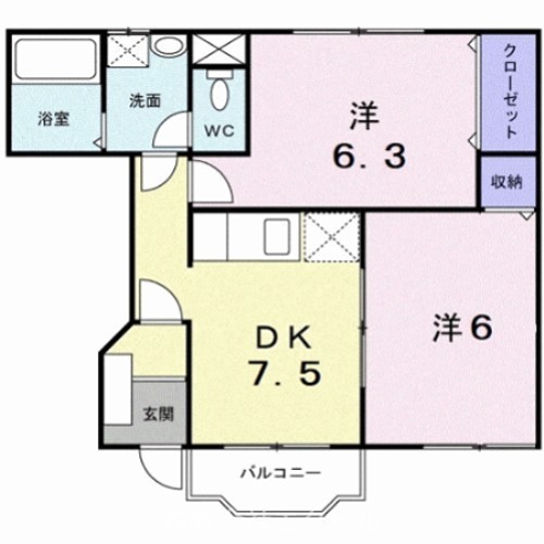 アヴニールハル３ 間取り