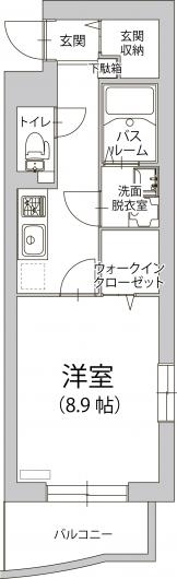 クーチャ万願寺 間取り