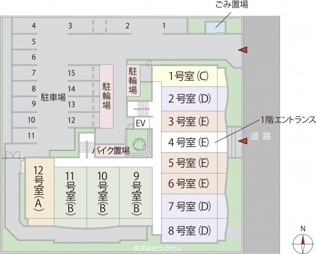 クーチャ万願寺 その他共有部分
