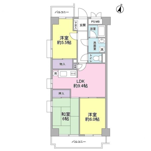 パークロード相模原 間取り