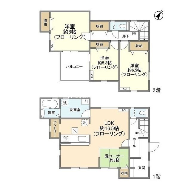 Kolet八王子左入町 間取り