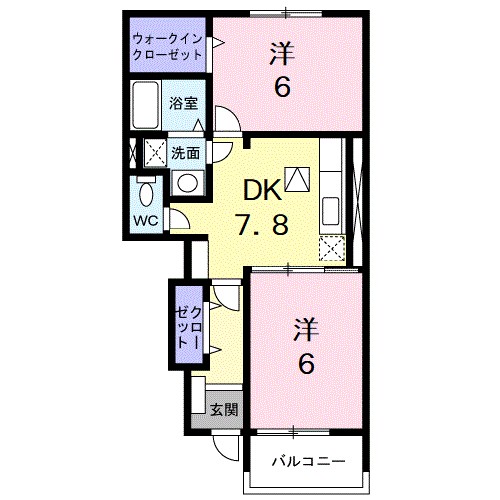 カーサ・アバンツァート 間取り