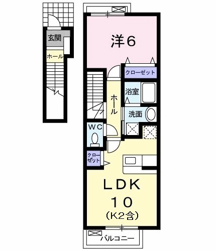 ラフレシール富士見 間取り