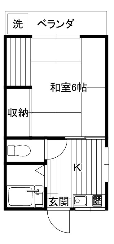 海老塚荘 間取り