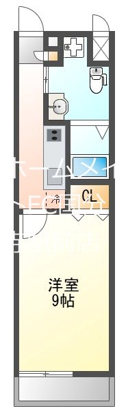 クオリア国立  間取り