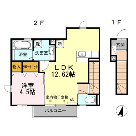 エクレール2 間取り