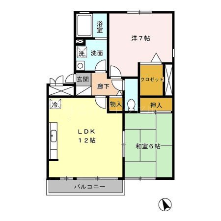 グリーンコート 間取り