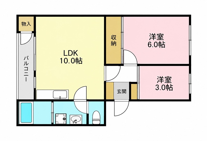 カミュ富正 間取り