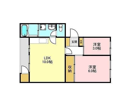 カミュ富正 間取り