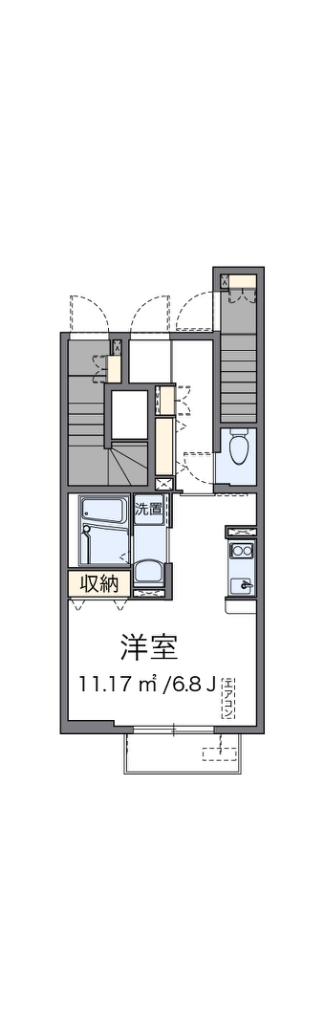 クレイノＫＥＥＰ　ＮＥＸＴⅠ 間取り