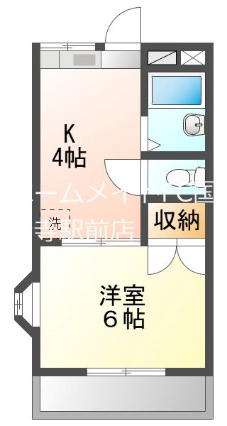 センチュリーハイムB  間取り