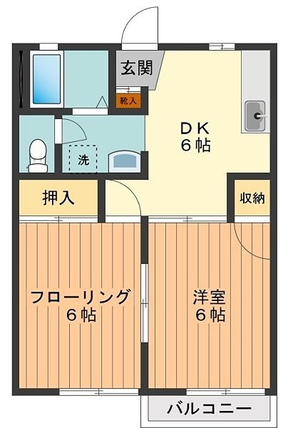 コスモパレス 間取り