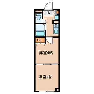 エスペランサ府中28 間取り