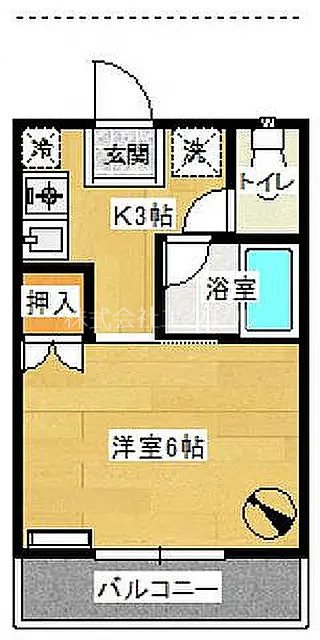 スカイホーク鷹取第8 間取り