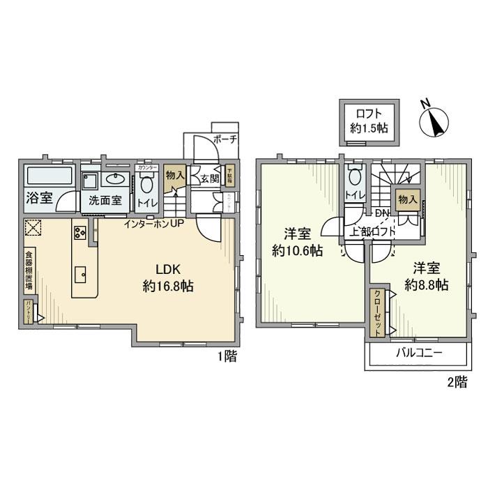 新町戸建 間取り