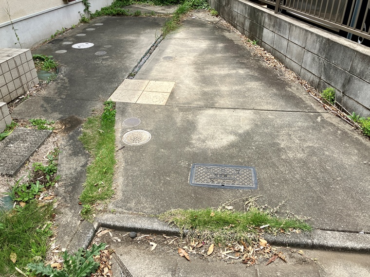 新町戸建 庭
