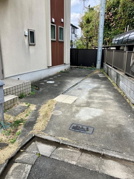 新町戸建 駐車場
