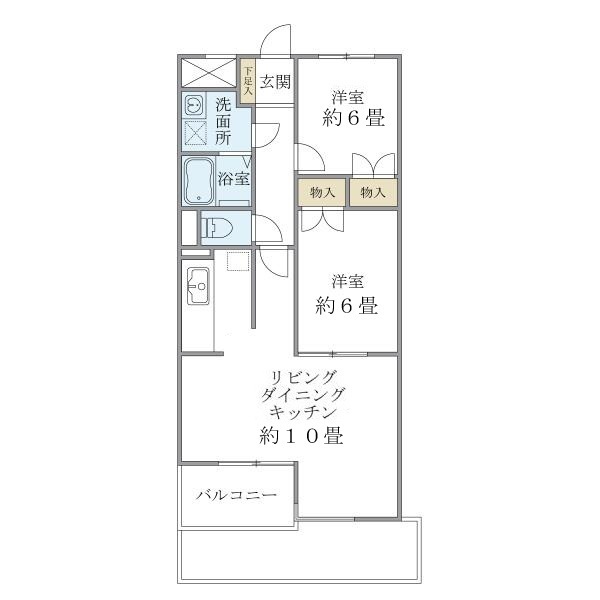 パールハイツ恋ヶ窪 間取り