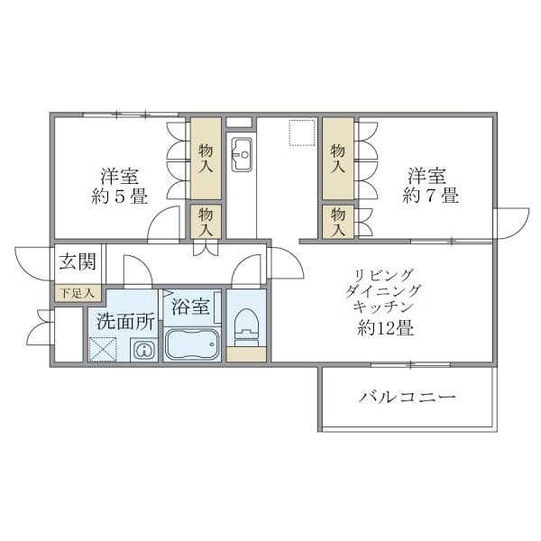 パールハイツ恋ヶ窪 間取り
