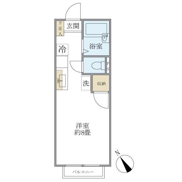 ニューシムラハイツ 間取り