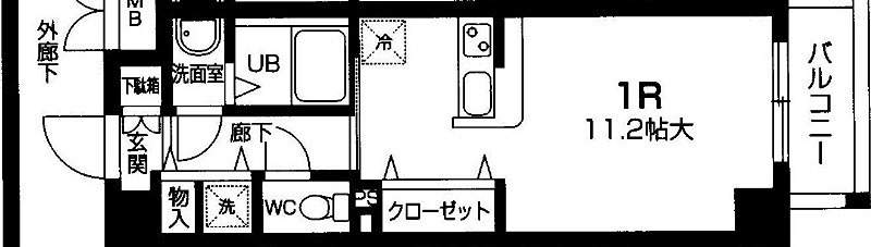 ビュークレスト小金井 間取り