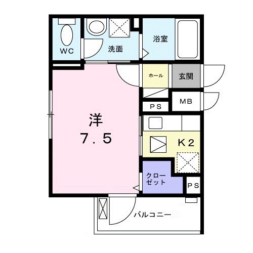 クロワール 間取り