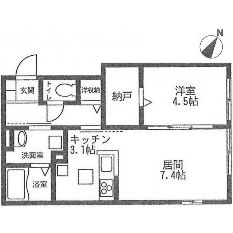 桜ハイツ  間取り