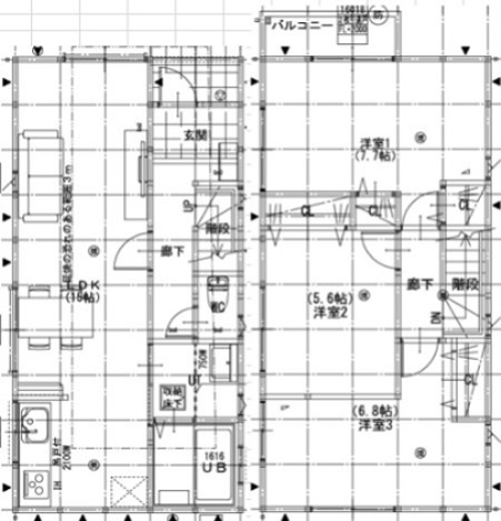 グランソフィア花小金井南町　C 間取り