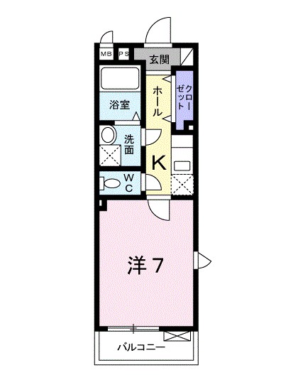 カーサ　アモローザ 間取り