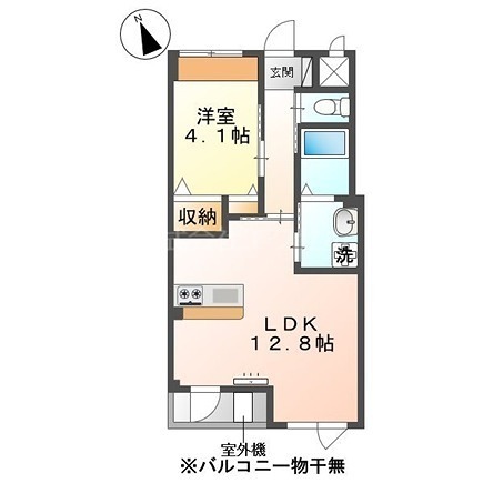 メゾンアドラブール 間取り