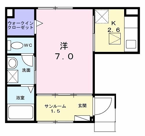 シティーライト1 間取り