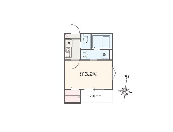 MELLAS淵野辺5 間取り