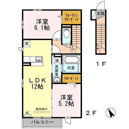 イルフトゥーロ  間取り