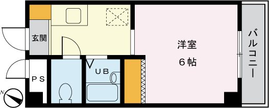 グリーンハイムヴィラながい 間取り