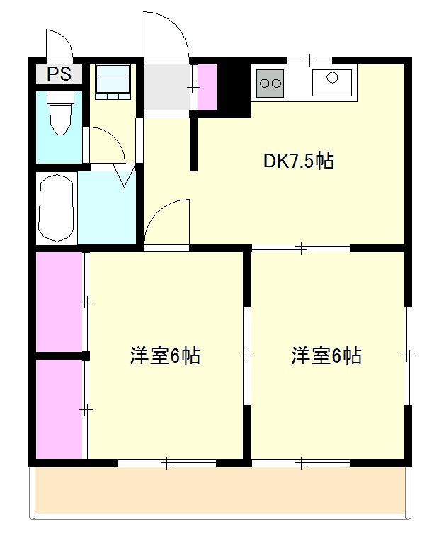 エトワール田村 間取り