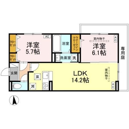 ティアラ  間取り