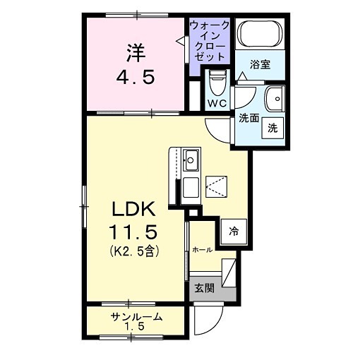 ヴィラグレイス2 間取り