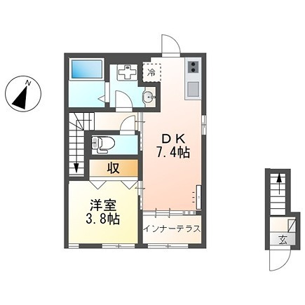ヴェリテ昭島 間取り